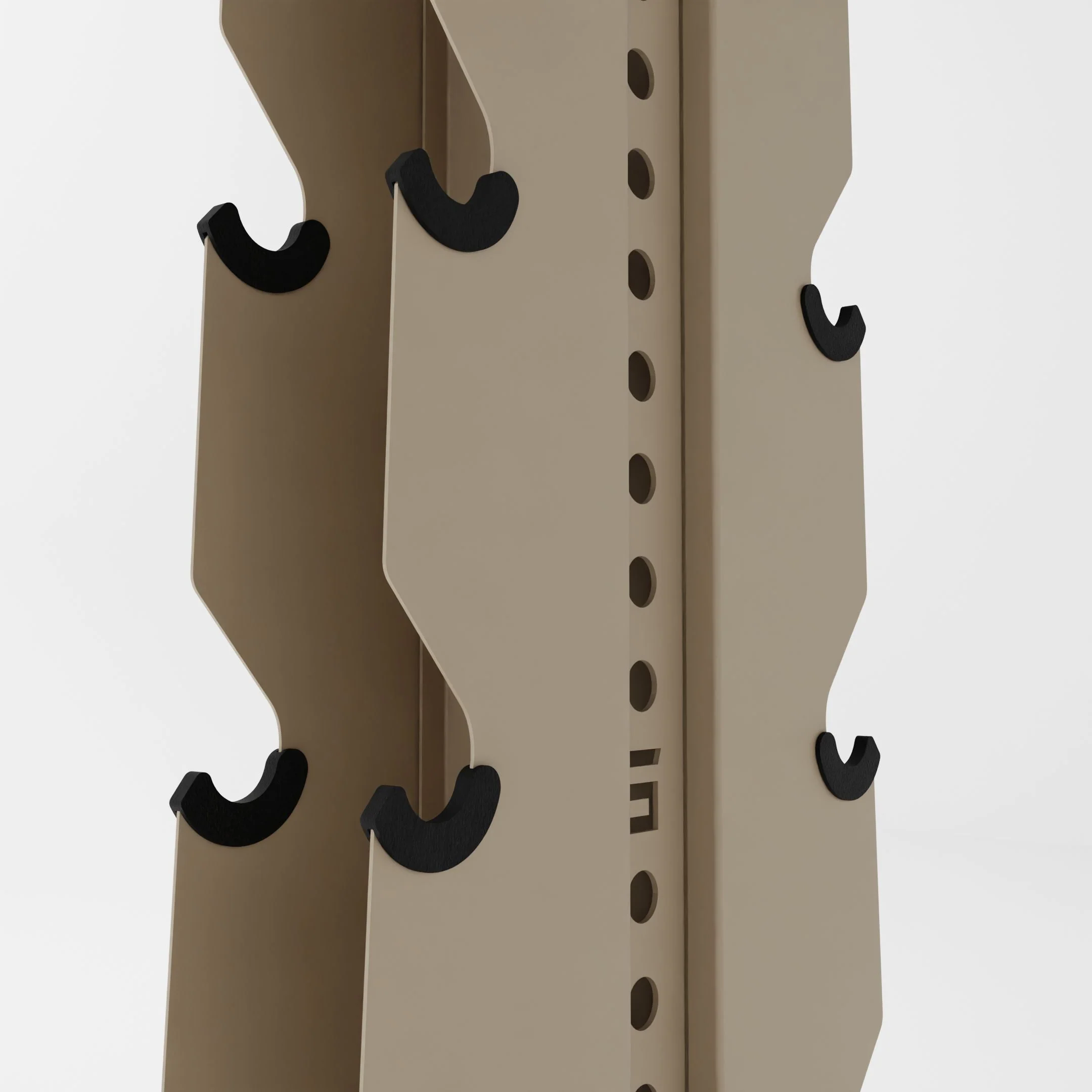 Alpha Elite | 5-Tier Vertical Dumbbell Storage Rack - Image 35