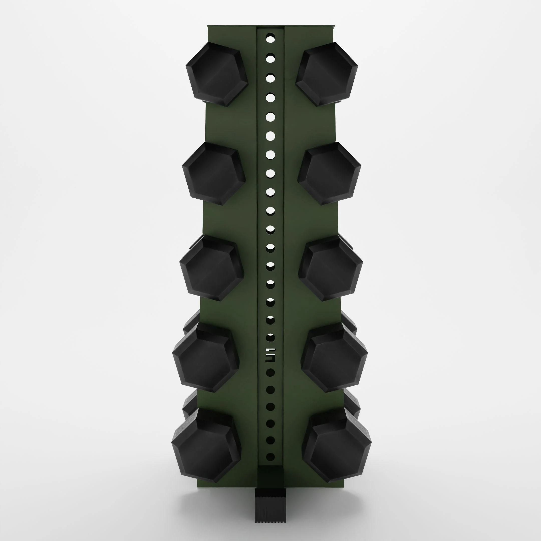 Alpha Elite | 5-Tier Vertical Dumbbell Storage Rack - Image 87