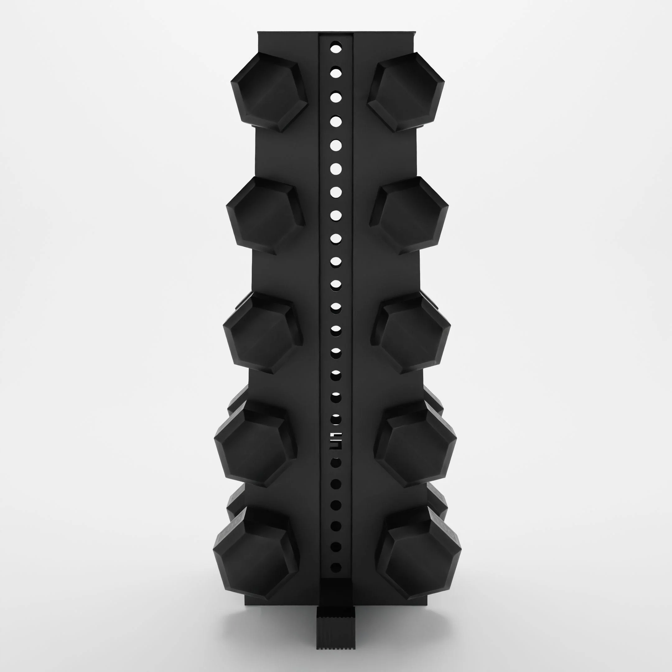 Alpha Elite | 5-Tier Vertical Dumbbell Storage Rack - Image 91