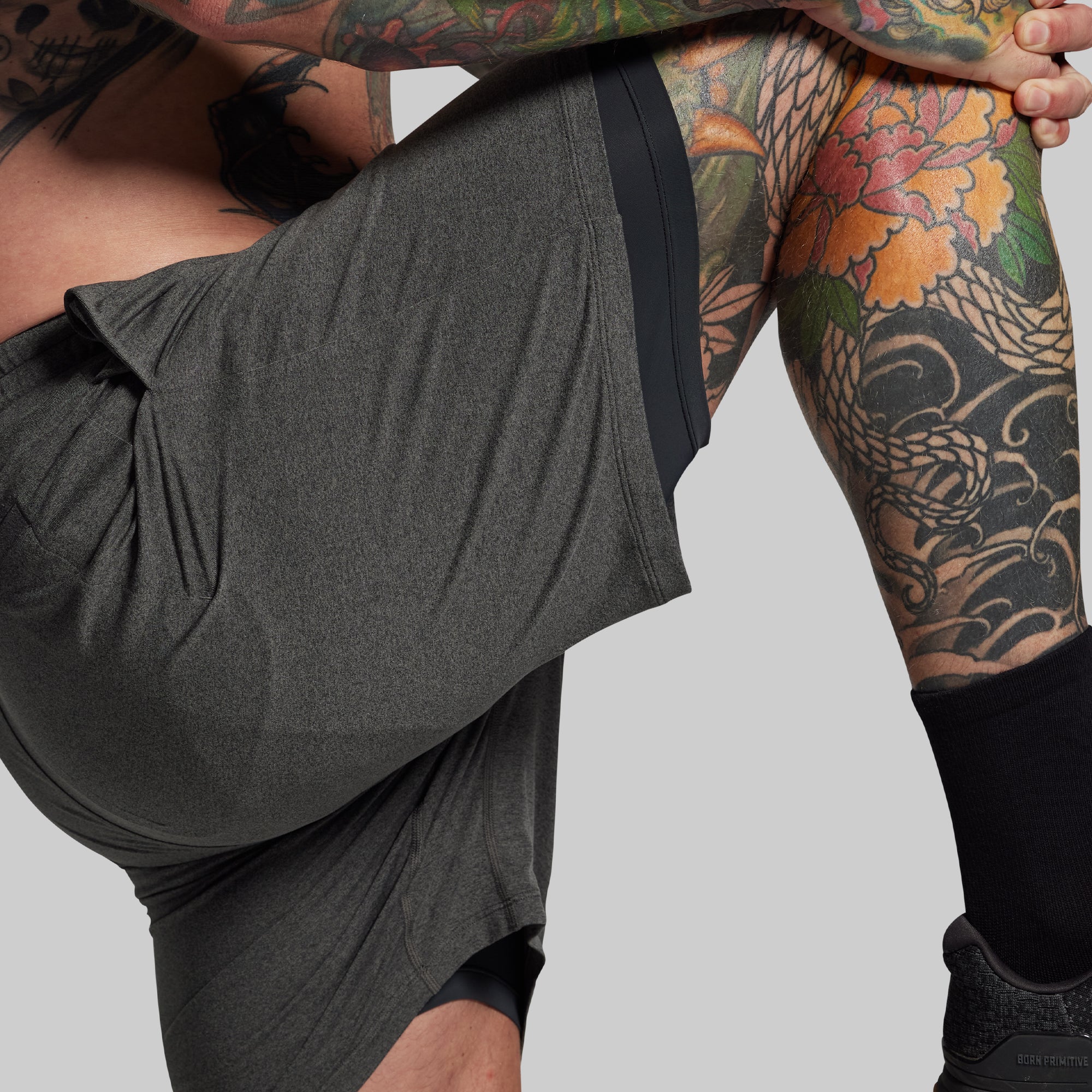 Premium Basic All-In-One Short (Charcoal) - Image 8