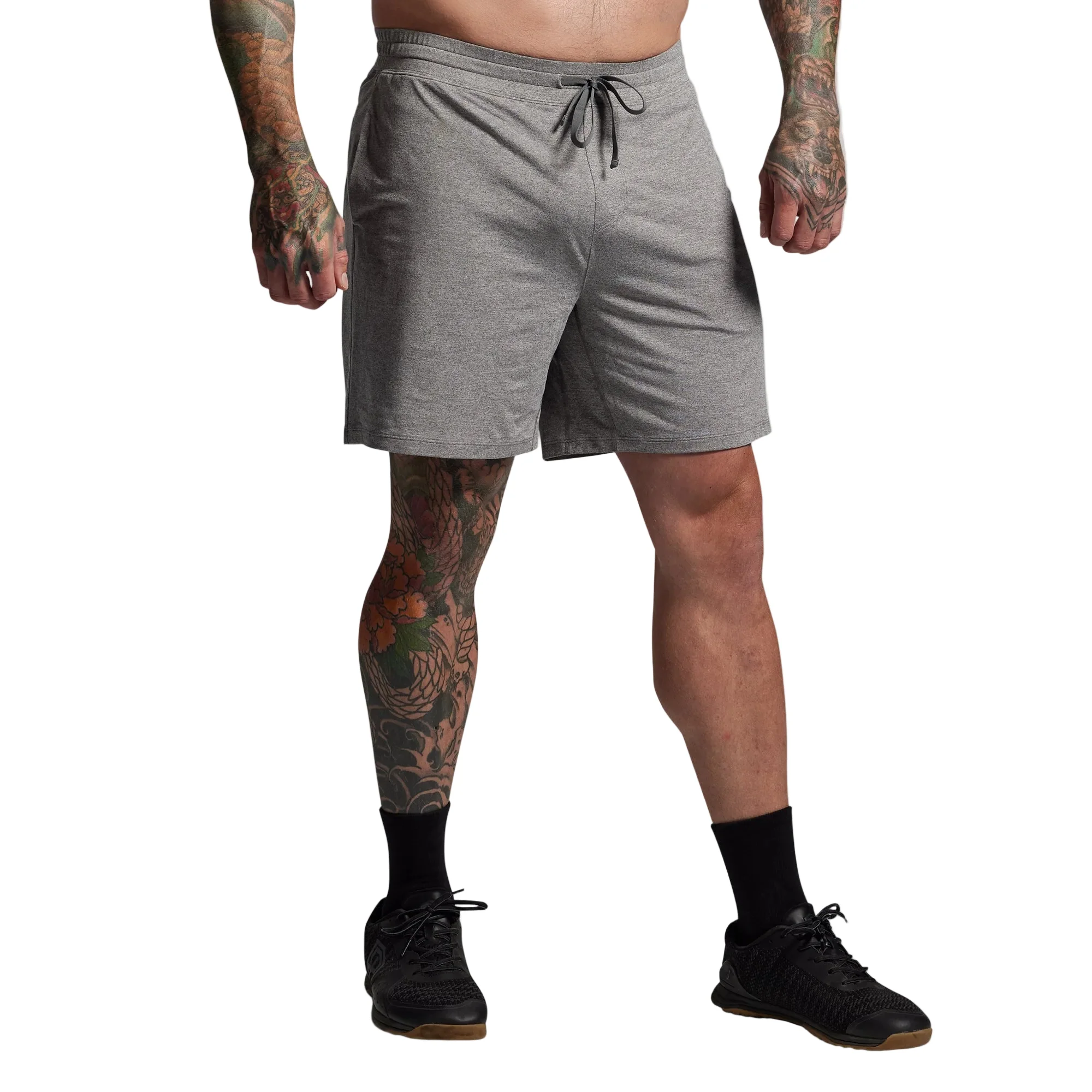 Premium Basic All-In-One Short (Heather Grey)