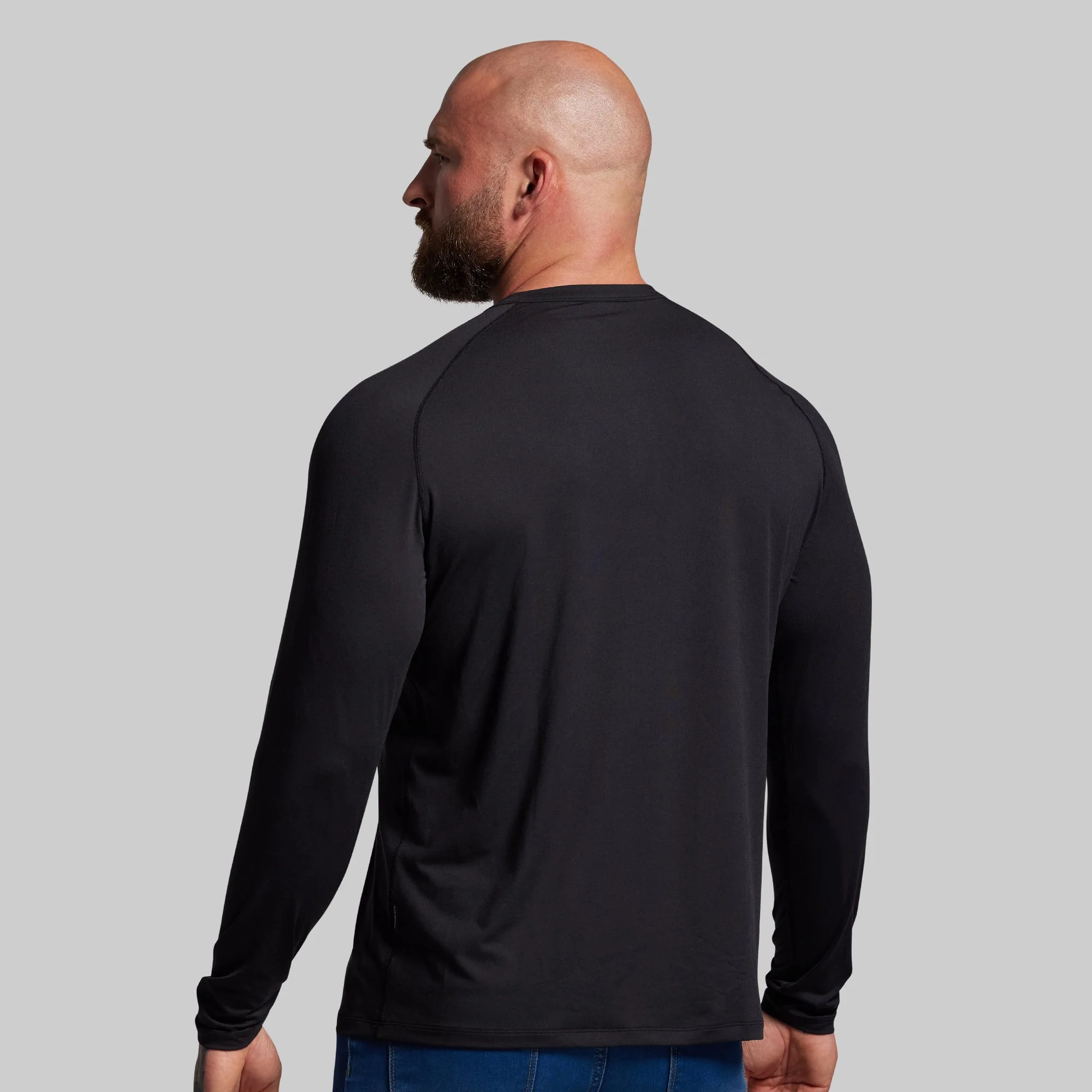 Premium Basic Henley (Black) - Image 2