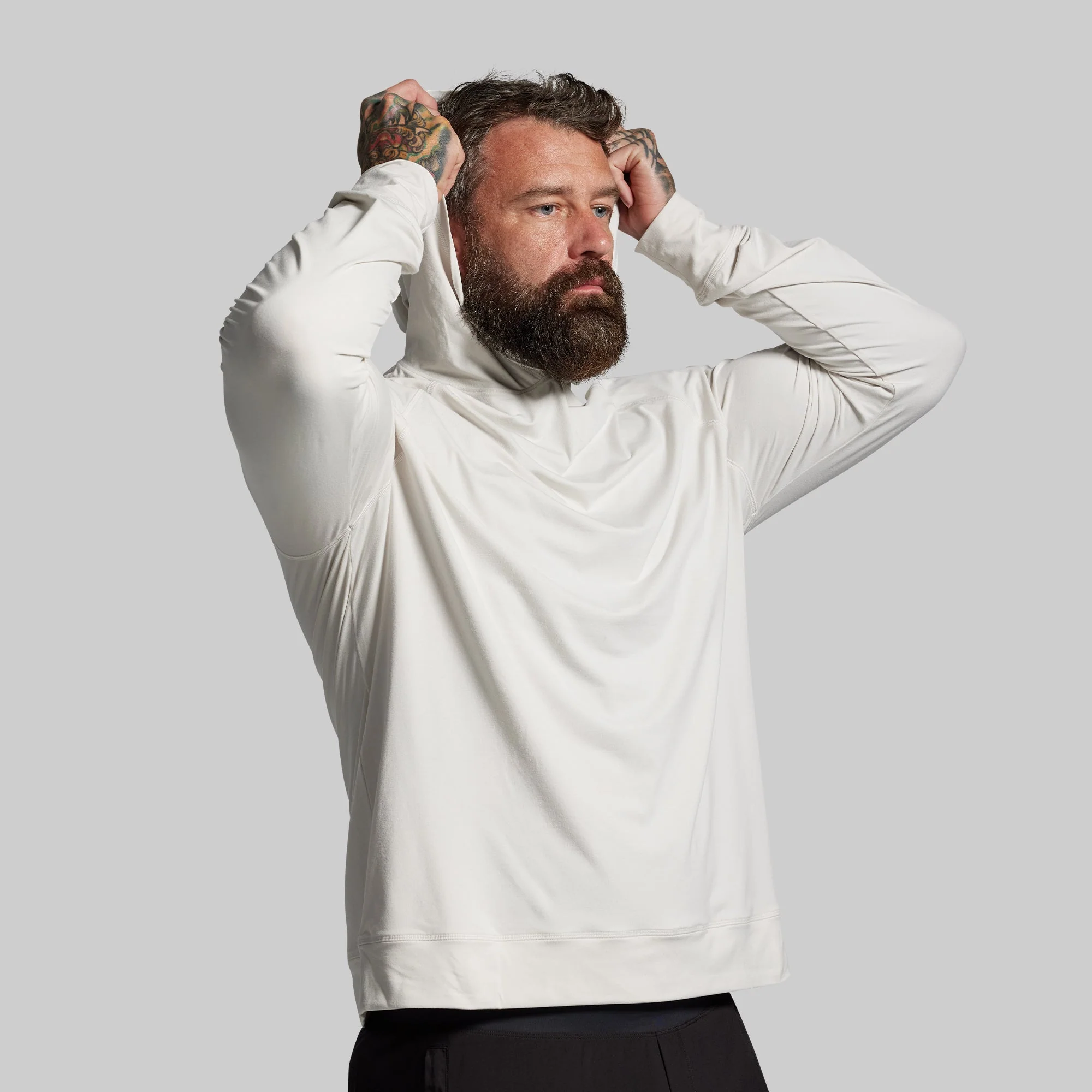 Premium Basic Hoodie (Sand) - Image 3