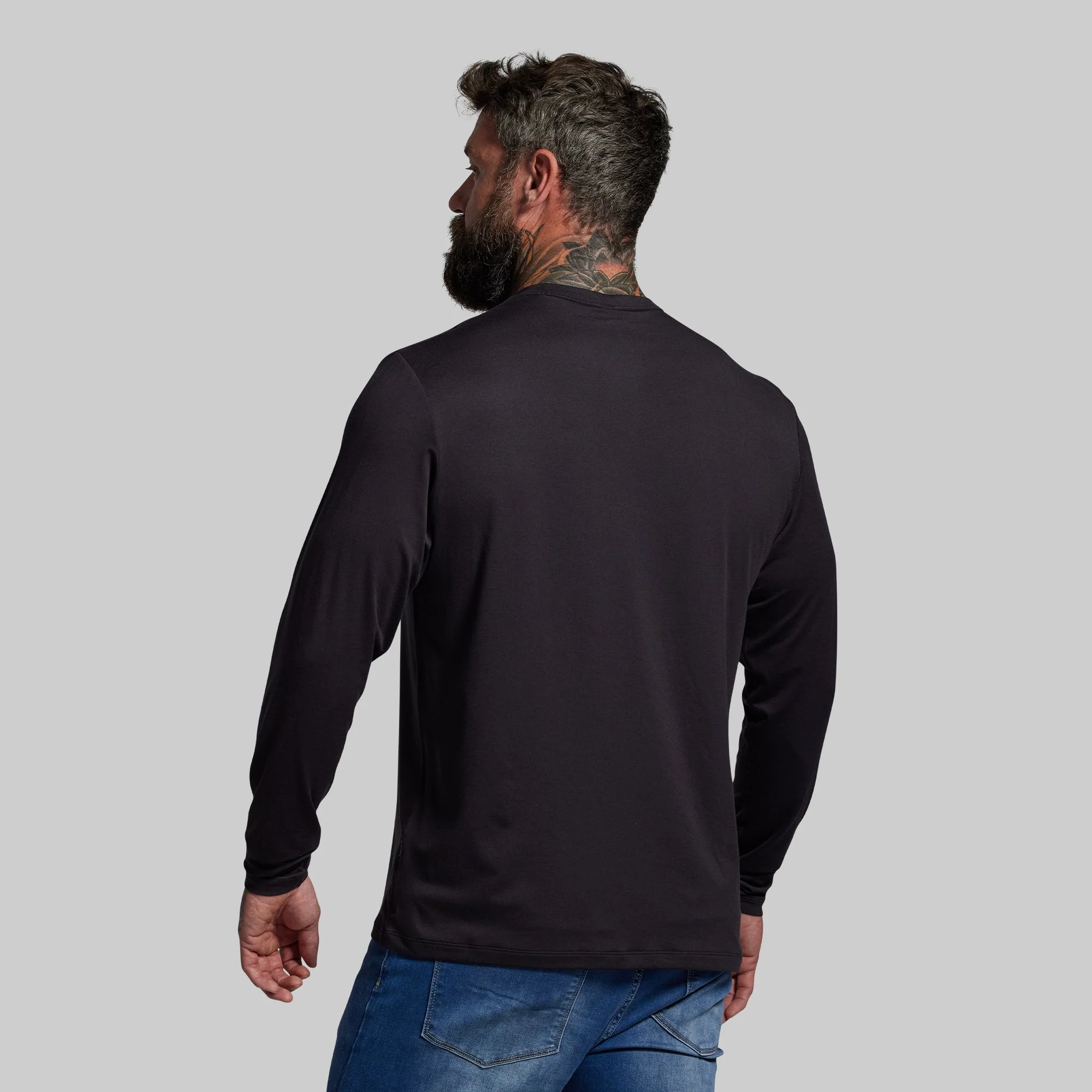 Premium Basic Long Sleeve (Black) - Image 2