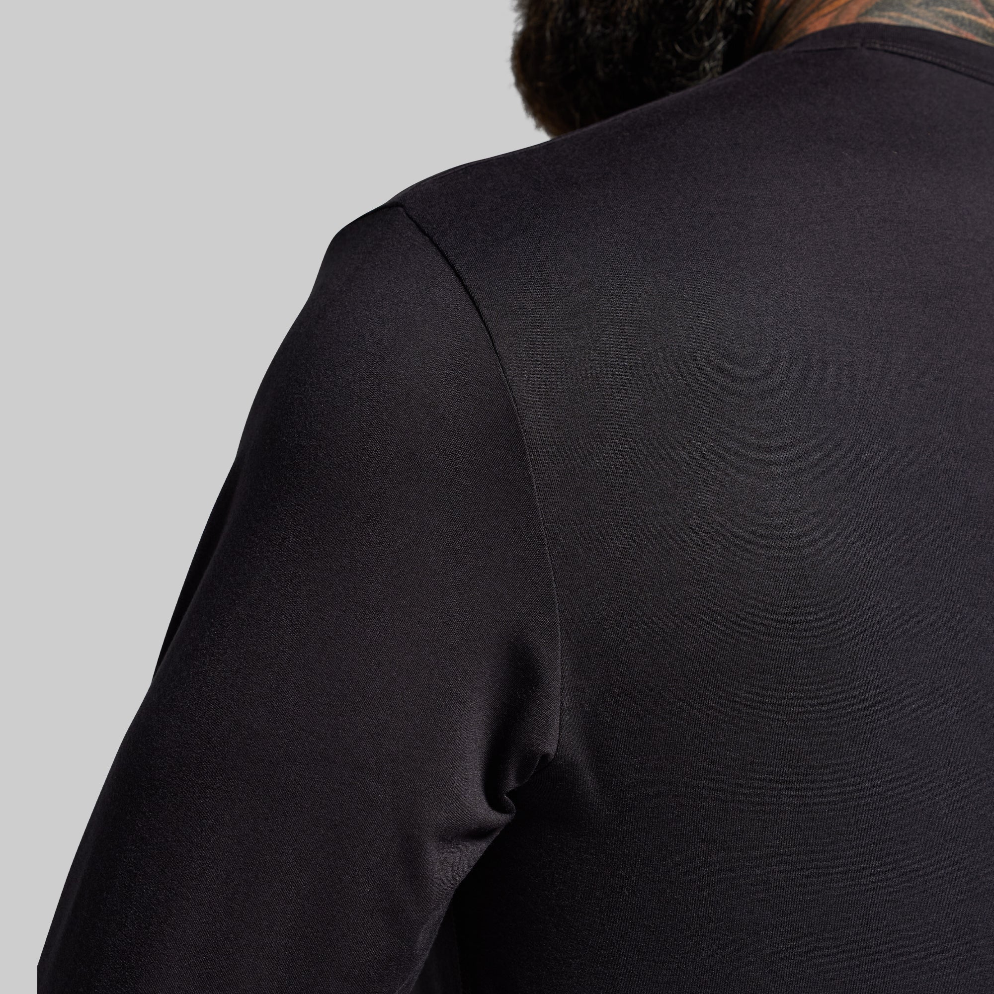 Premium Basic Long Sleeve (Black) - Image 3