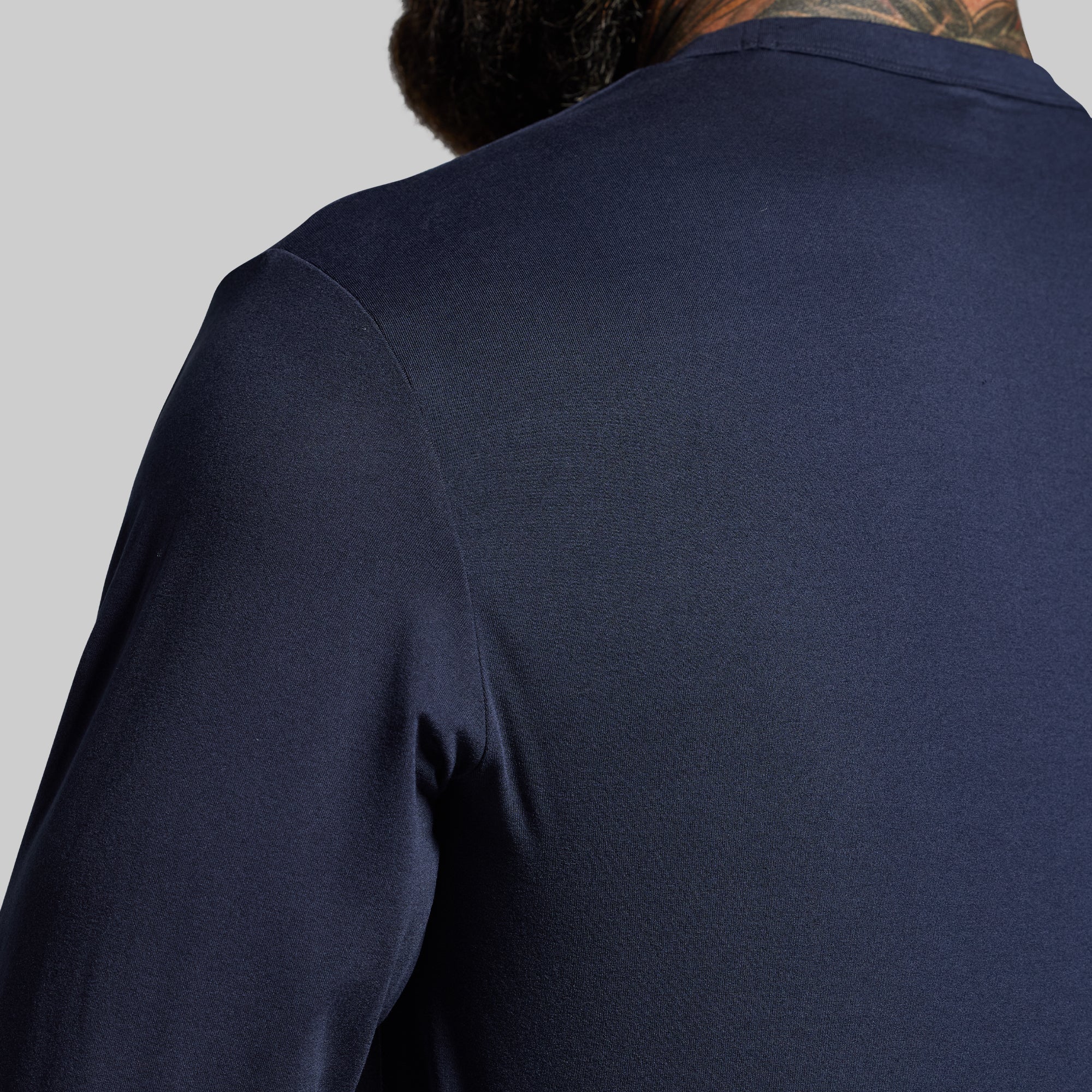 Premium Basic Long Sleeve (BP Navy) - Image 3
