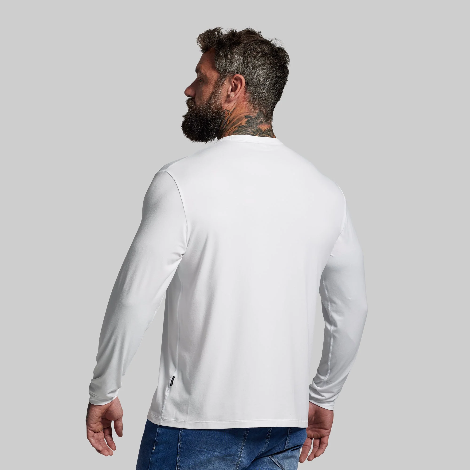 Premium Basic Long Sleeve (White) - Image 2