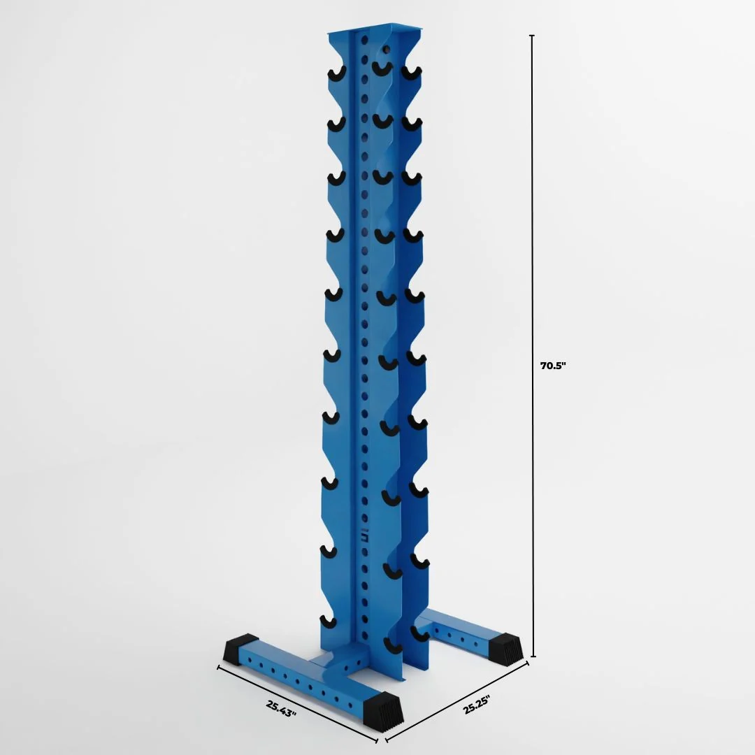Delta | 10-Tier Vertical Dumbbell Storage Rack - Image 100