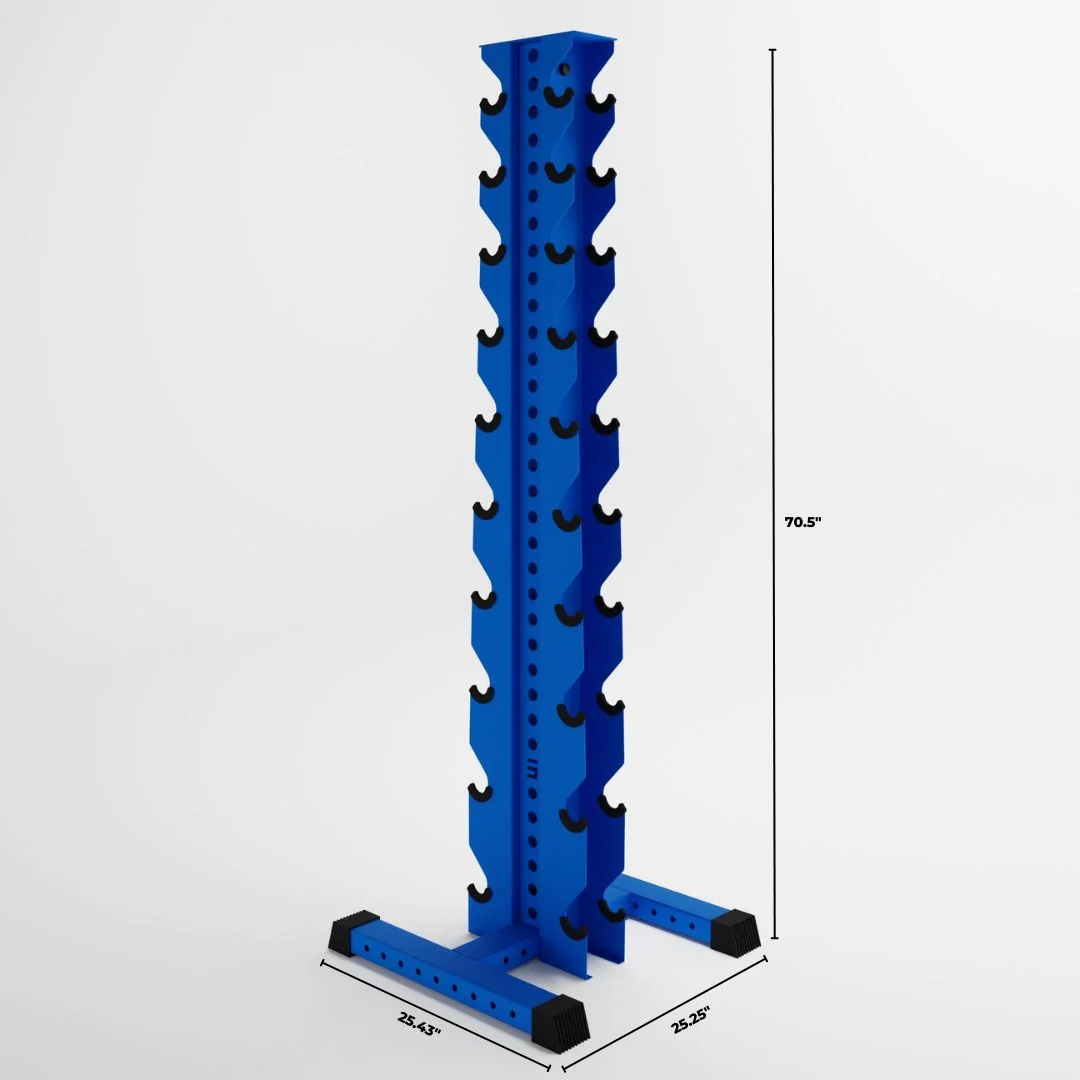 Delta | 10-Tier Vertical Dumbbell Storage Rack - Image 16