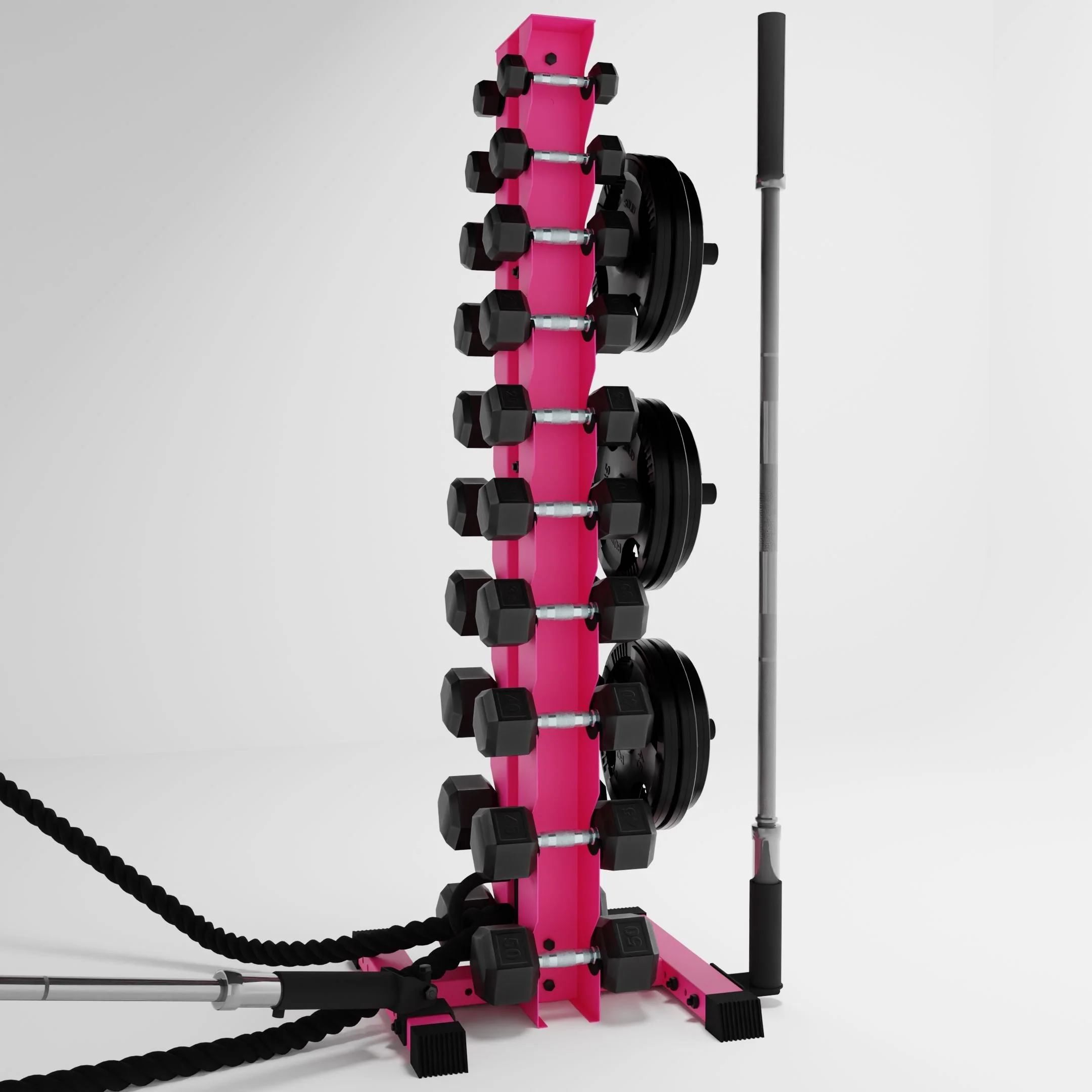Delta | 10-Tier Vertical Dumbbell Storage Rack - Image 23