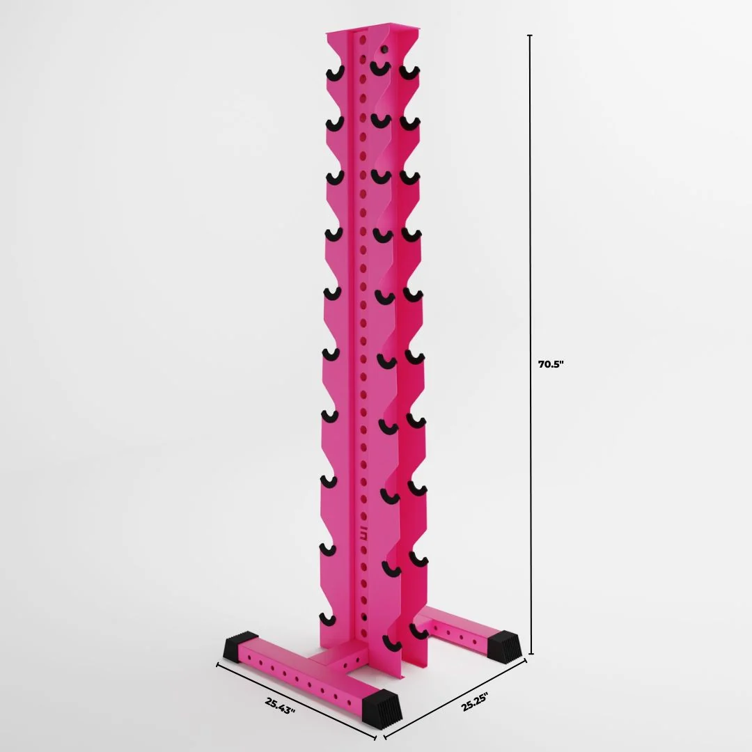 Delta | 10-Tier Vertical Dumbbell Storage Rack - Image 24