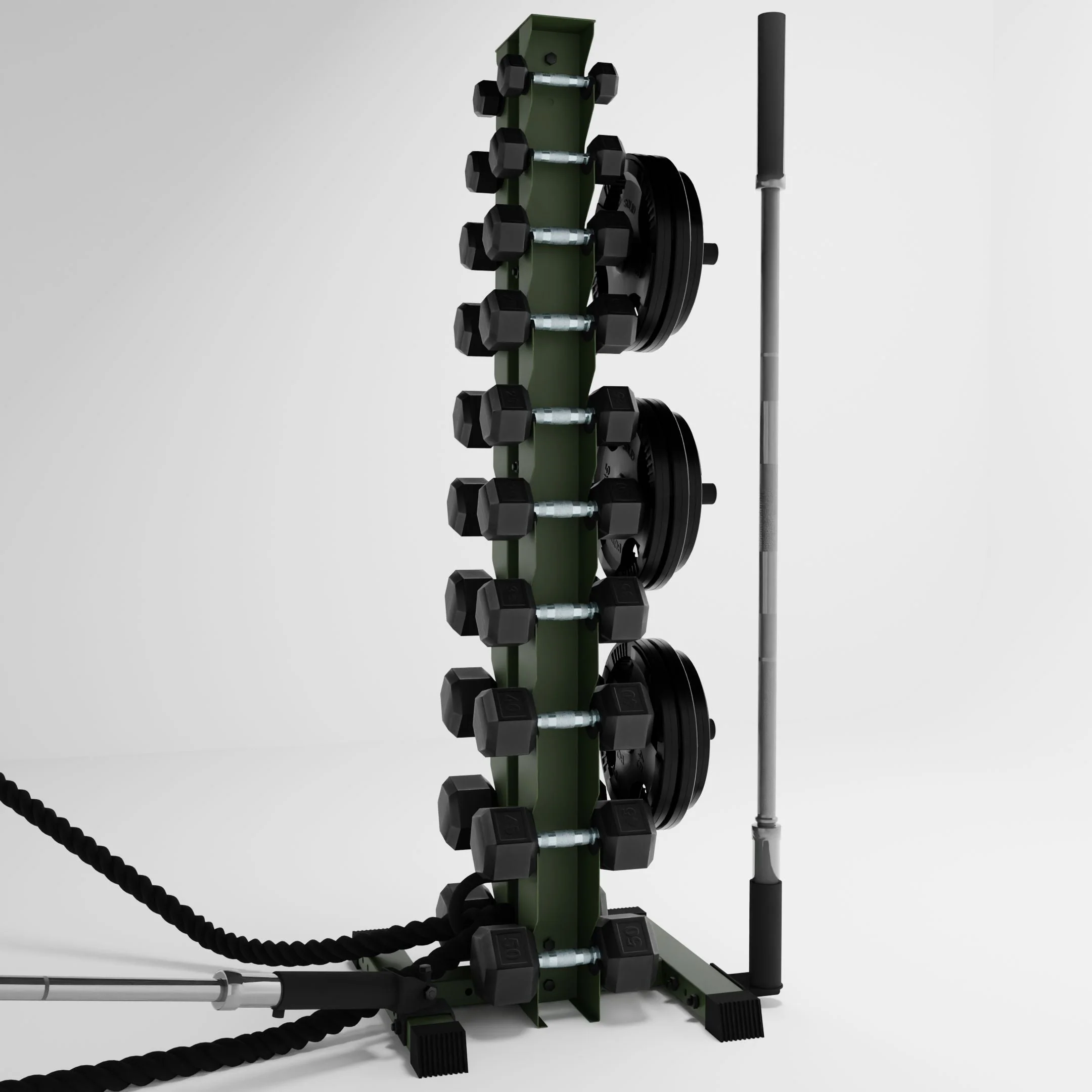 Delta | 10-Tier Vertical Dumbbell Storage Rack - Image 30