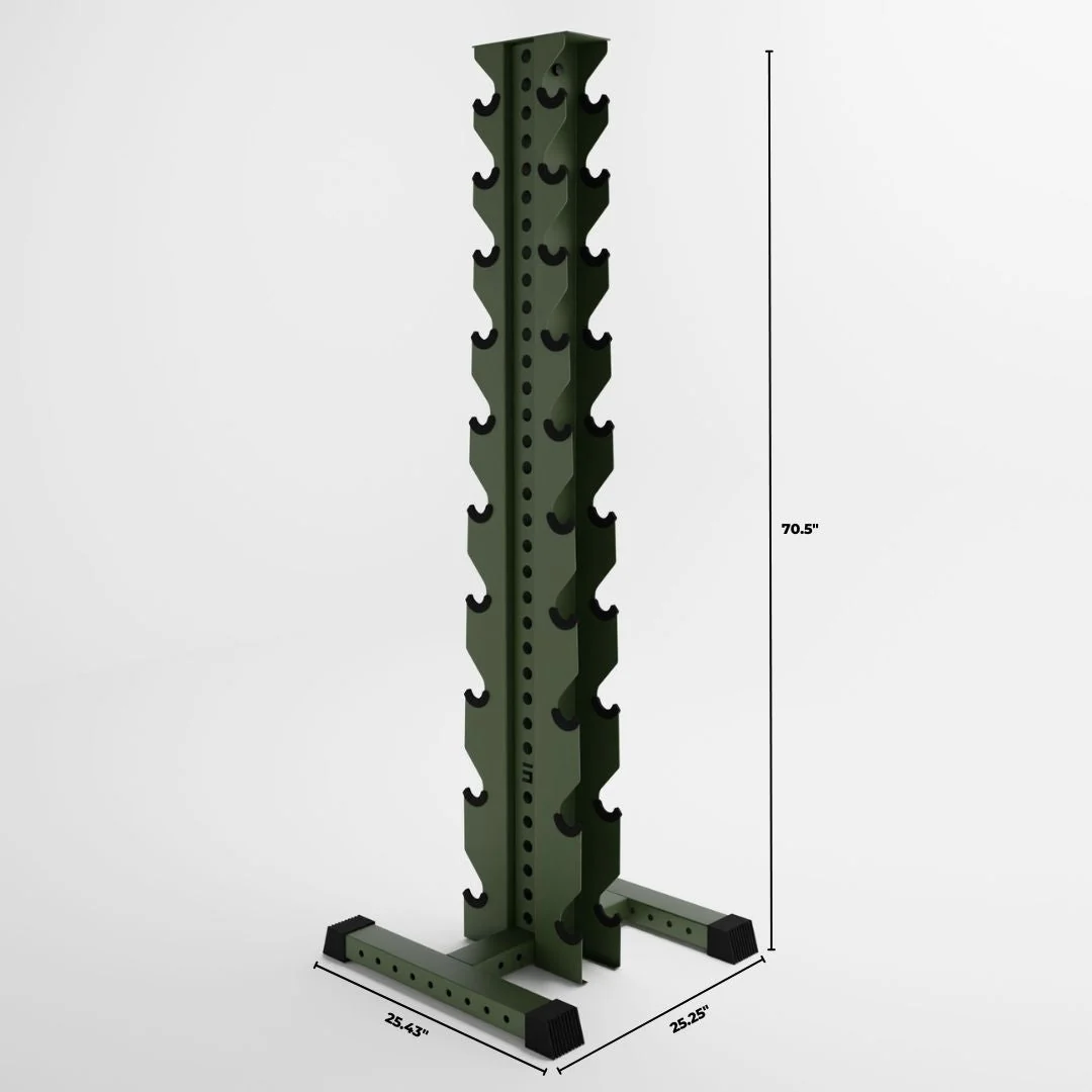 Delta | 10-Tier Vertical Dumbbell Storage Rack - Image 31