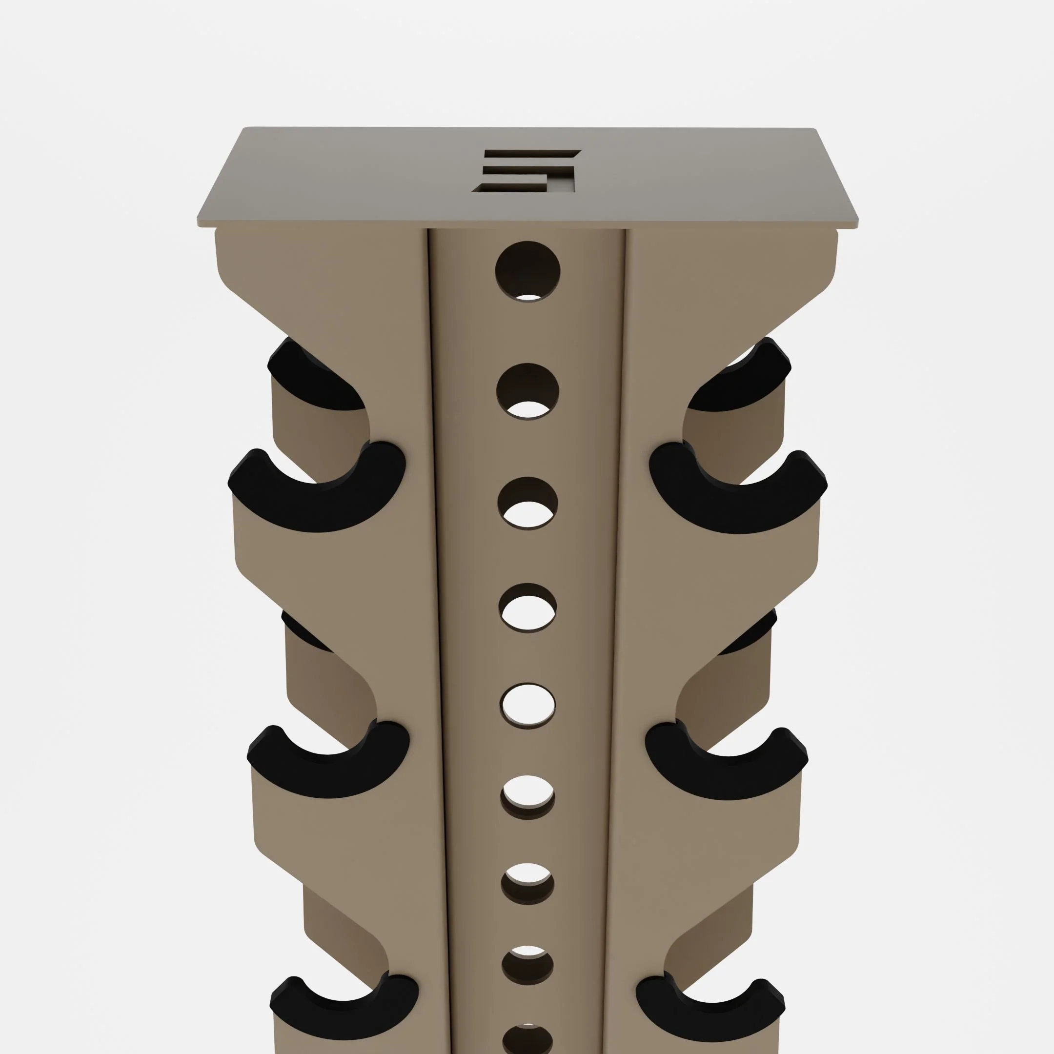 Delta | 10-Tier Vertical Dumbbell Storage Rack - Image 37