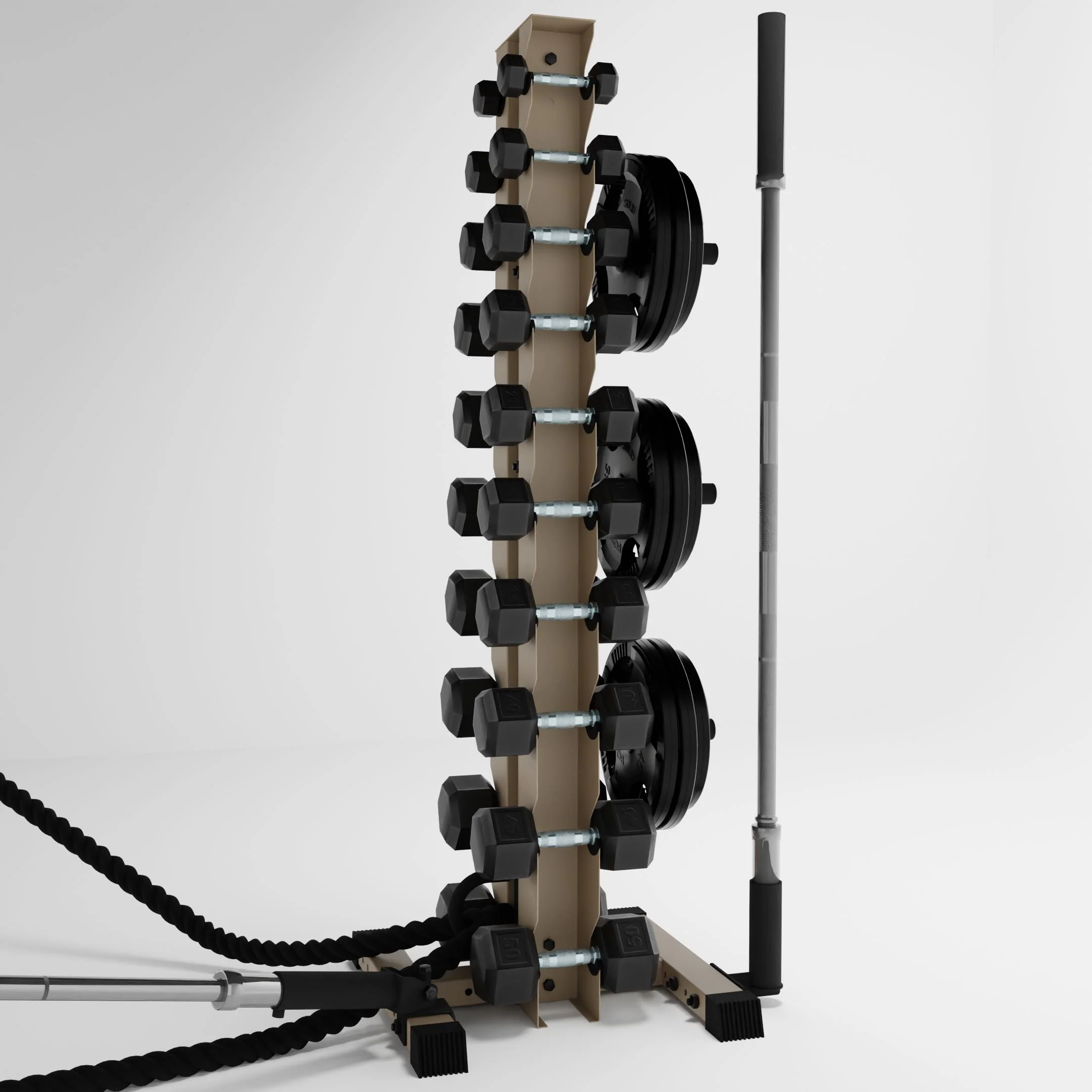 Delta | 10-Tier Vertical Dumbbell Storage Rack - Image 39