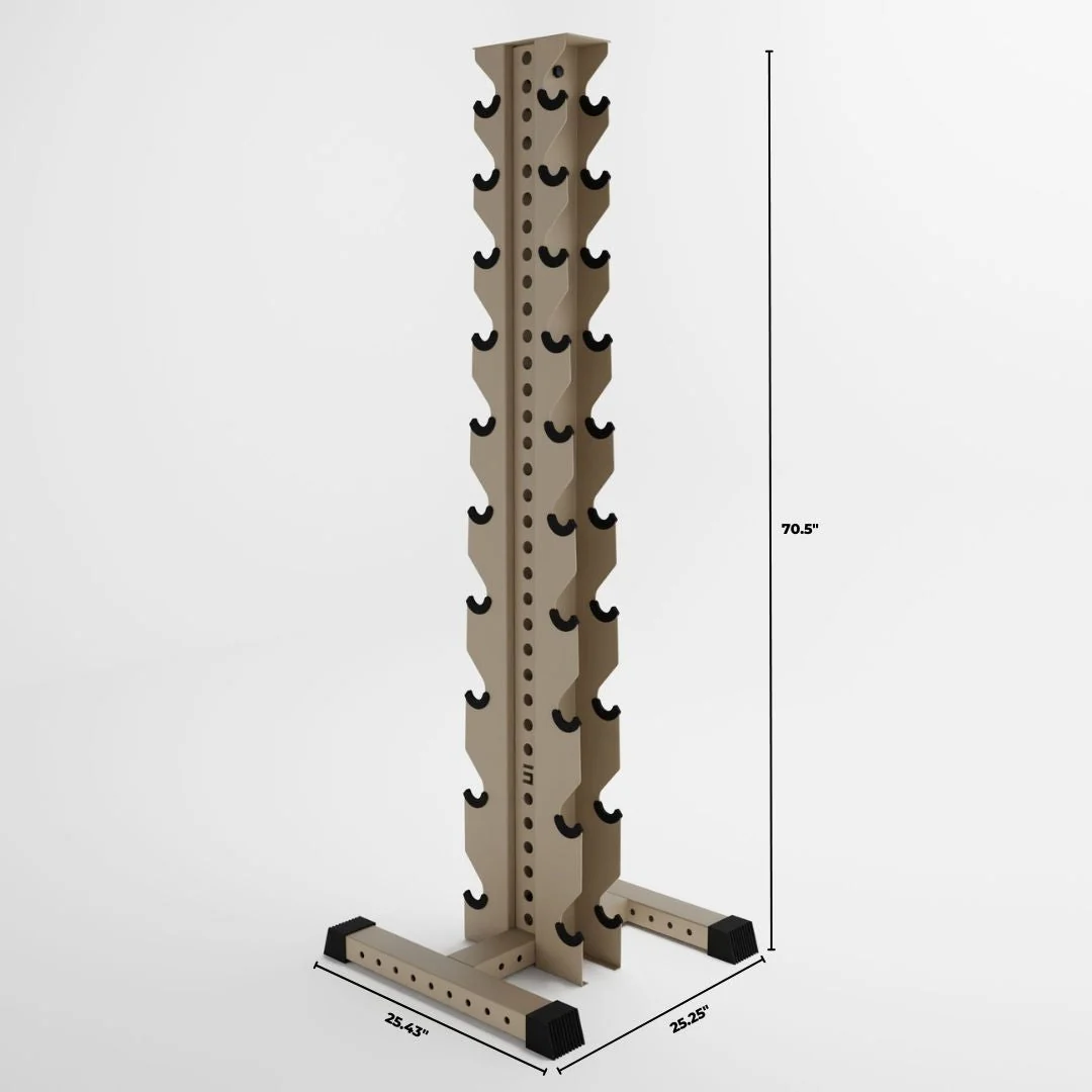 Delta | 10-Tier Vertical Dumbbell Storage Rack - Image 40