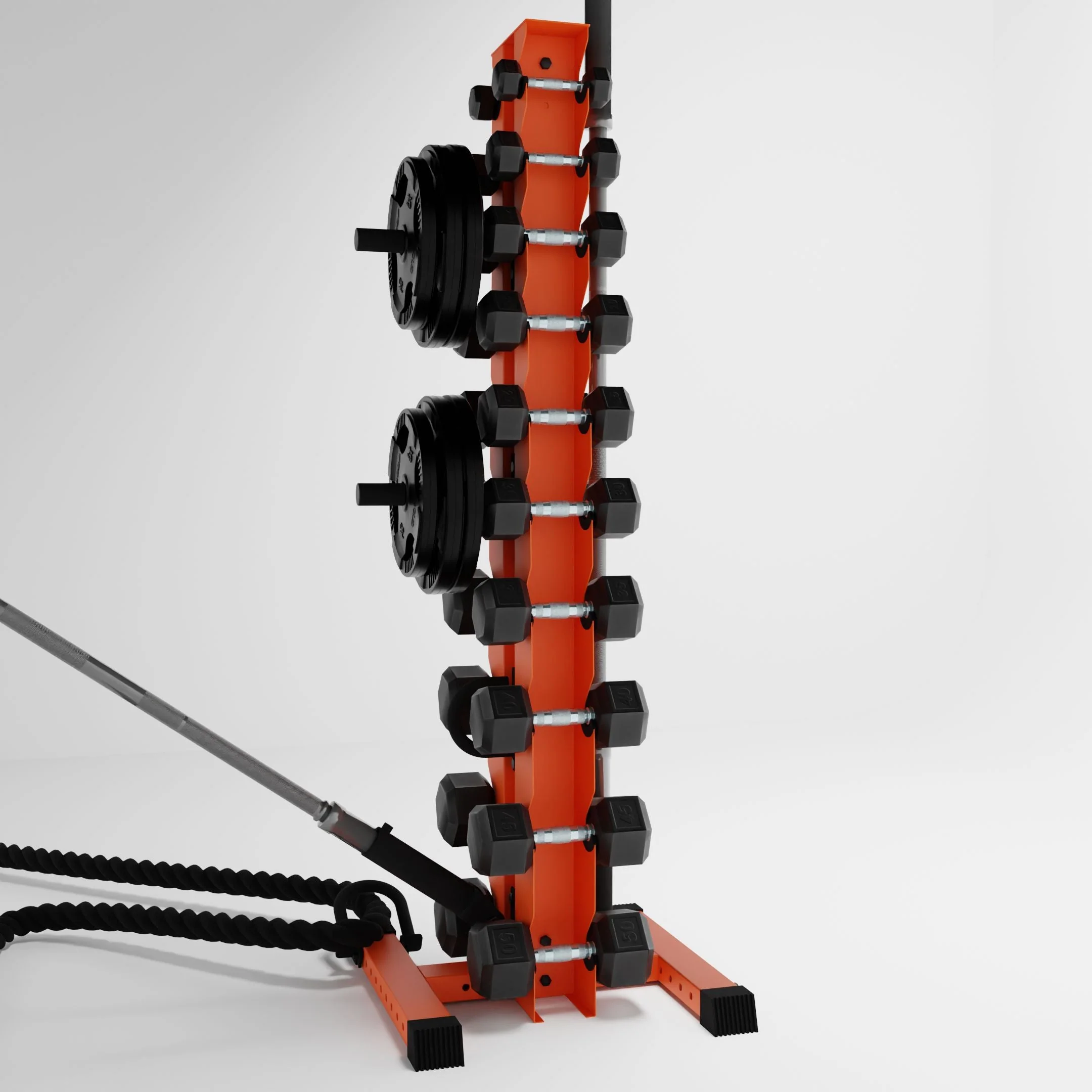 Delta | 10-Tier Vertical Dumbbell Storage Rack - Image 46