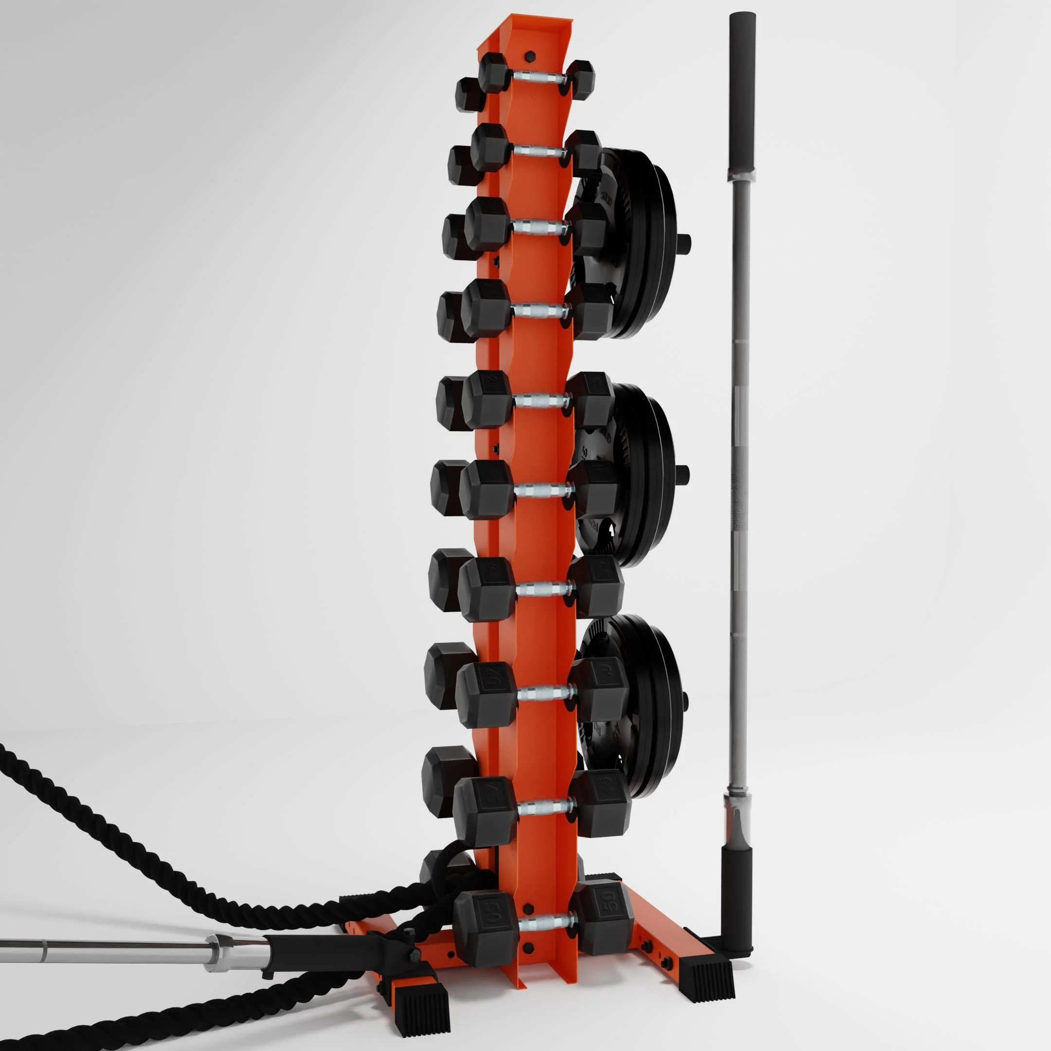 Delta | 10-Tier Vertical Dumbbell Storage Rack - Image 47