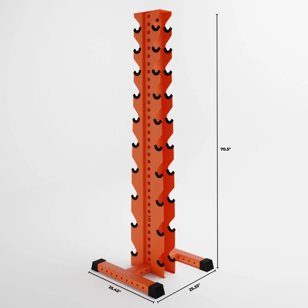 Delta | 10-Tier Vertical Dumbbell Storage Rack - Image 48