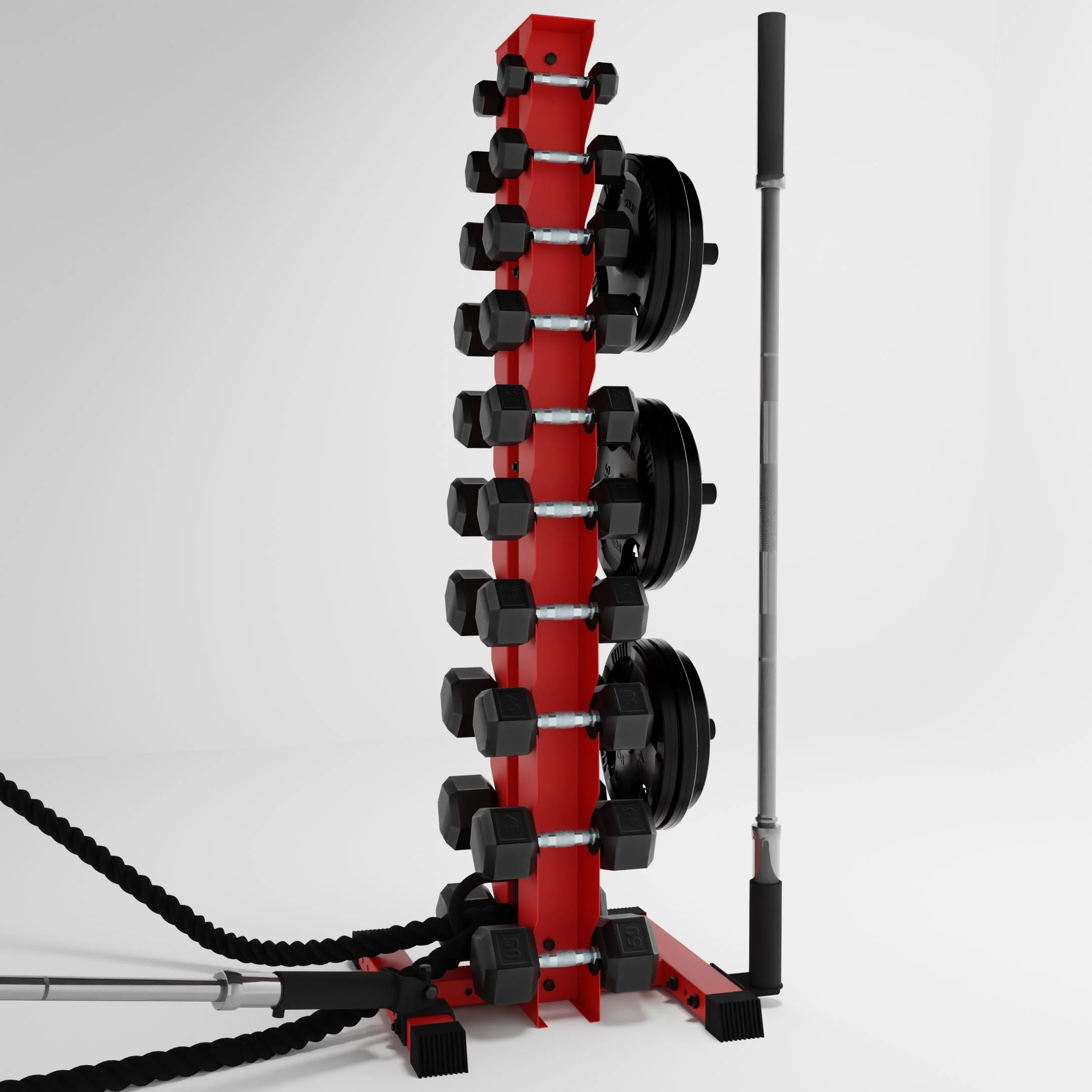 Delta | 10-Tier Vertical Dumbbell Storage Rack - Image 51
