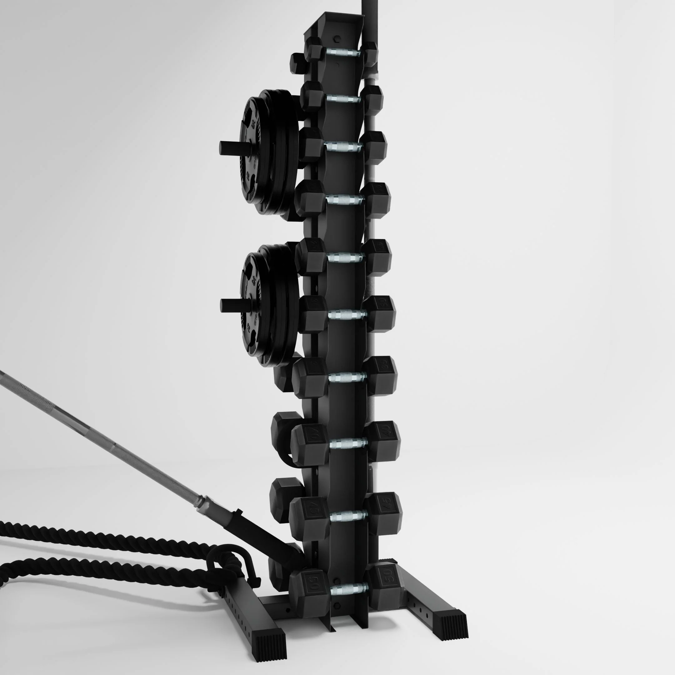 Delta | 10-Tier Vertical Dumbbell Storage Rack - Image 64
