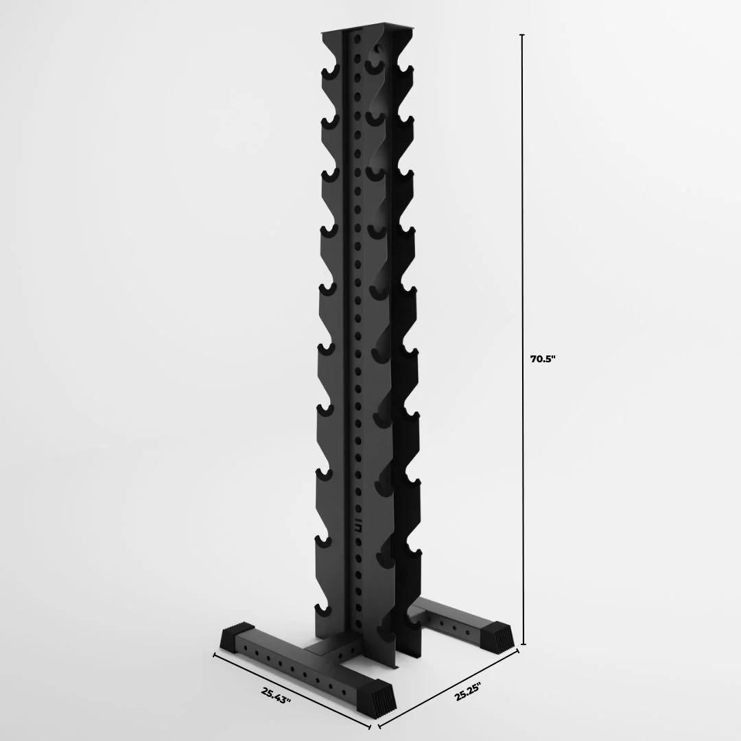 Delta | 10-Tier Vertical Dumbbell Storage Rack - Image 66