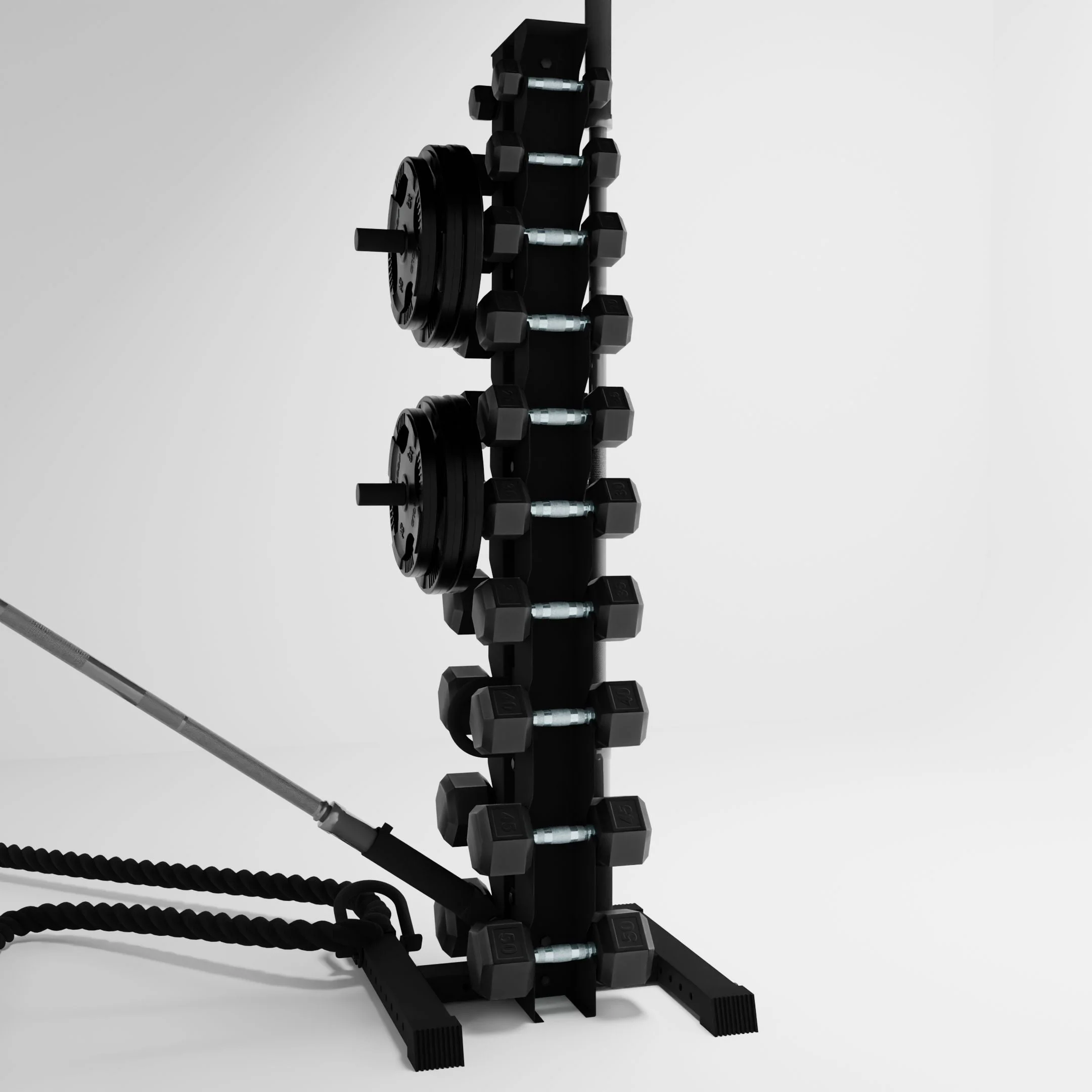 Delta | 10-Tier Vertical Dumbbell Storage Rack - Image 7