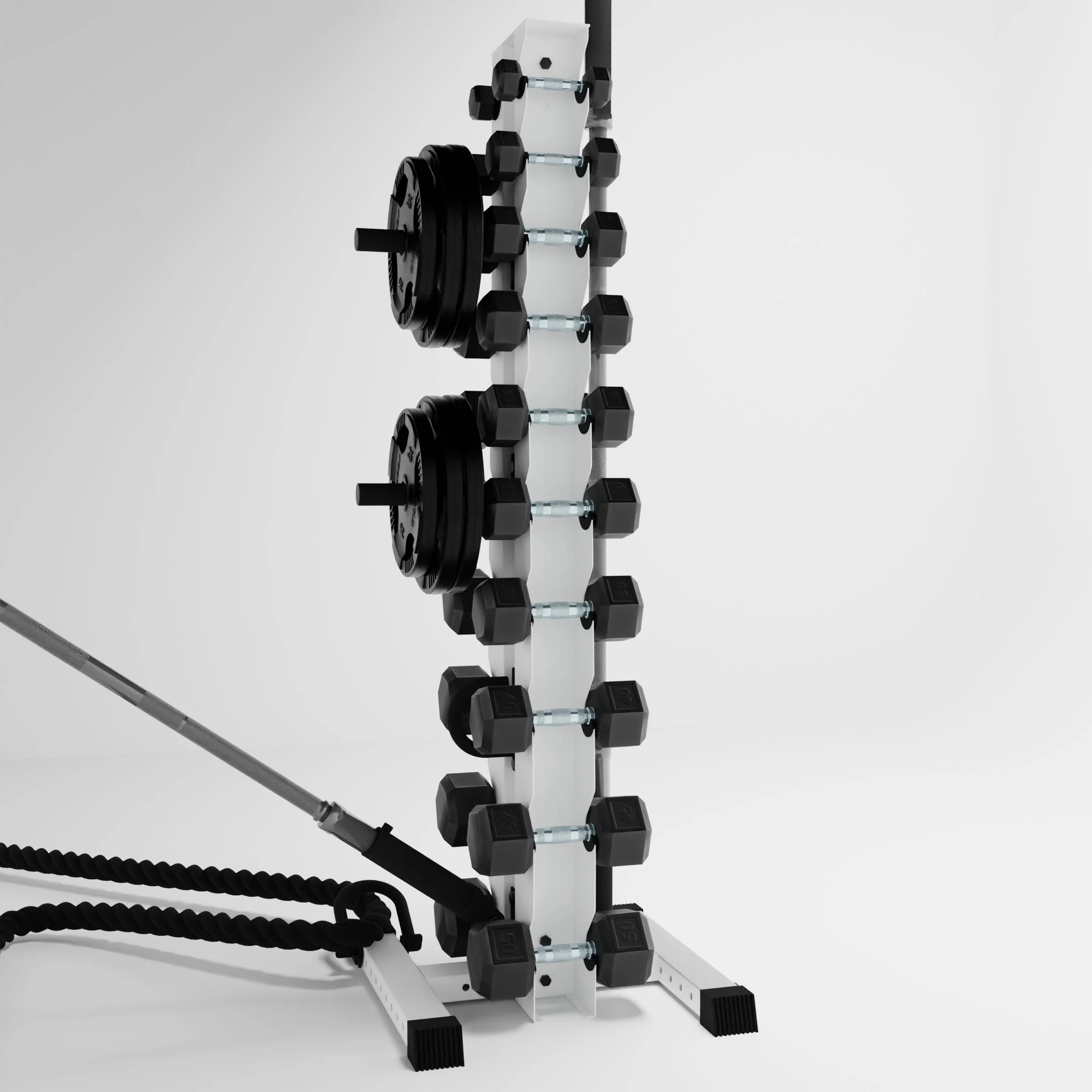 Delta | 10-Tier Vertical Dumbbell Storage Rack - Image 72