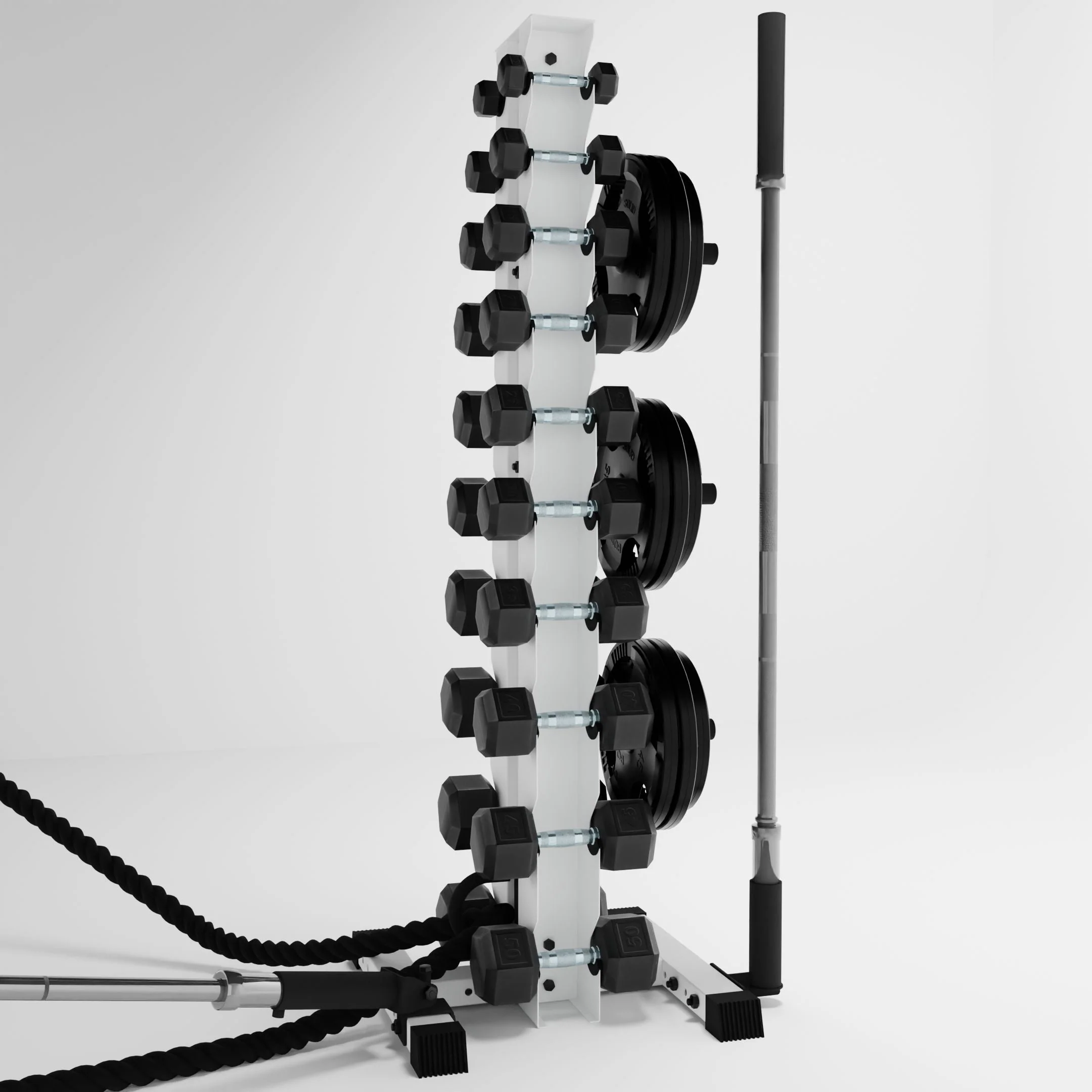 Delta | 10-Tier Vertical Dumbbell Storage Rack - Image 73