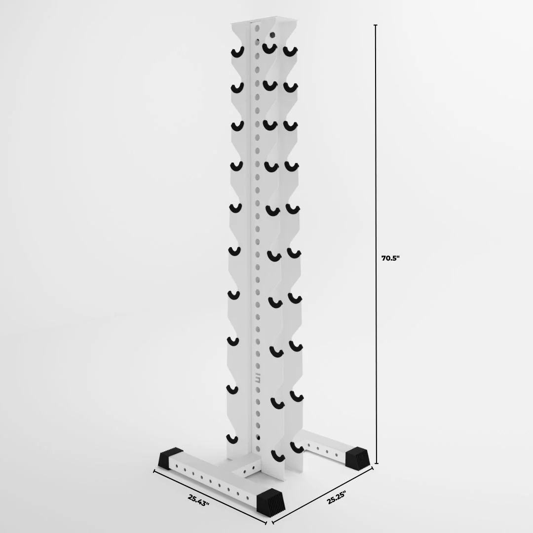 Delta | 10-Tier Vertical Dumbbell Storage Rack - Image 74