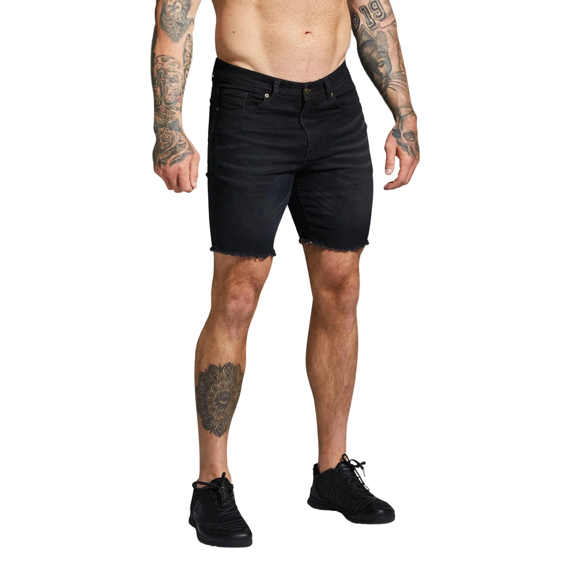 FLEX Stretchy Jort 7" (Black)
