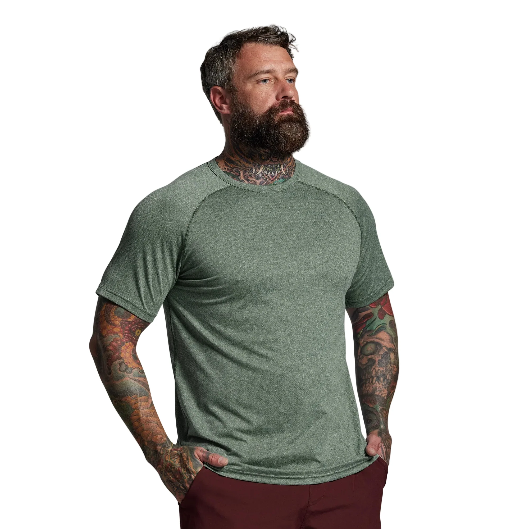 Heritage Tee (Dark Emerald)