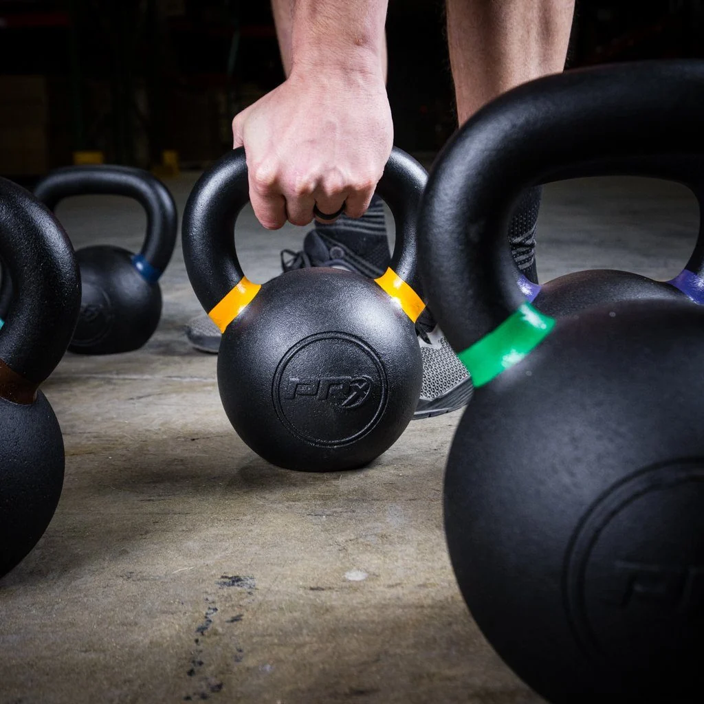 PRx Powder Coated Cast Iron Kettlebells - Image 4