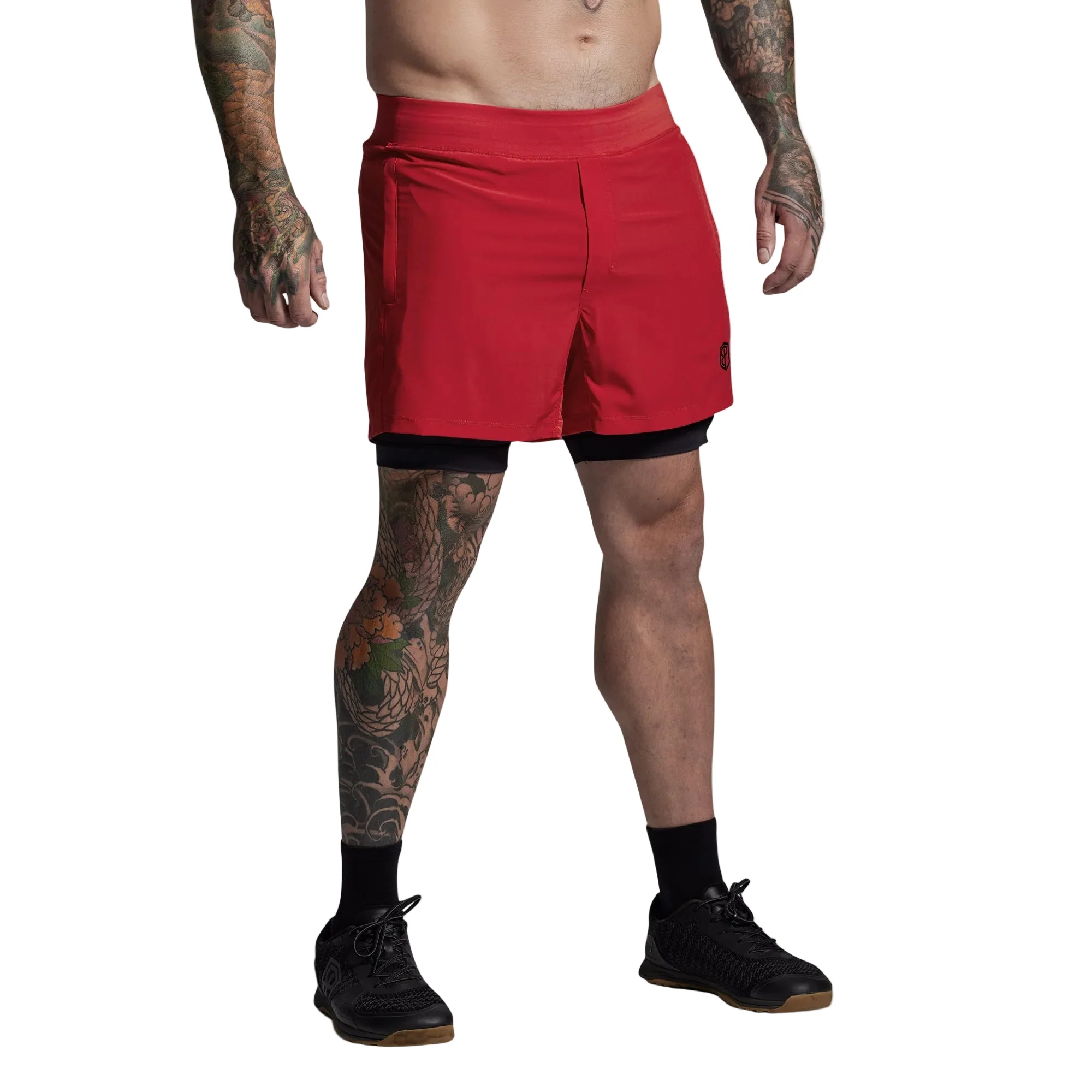 Versatile Short w/ Compression 5" (Adrenaline)