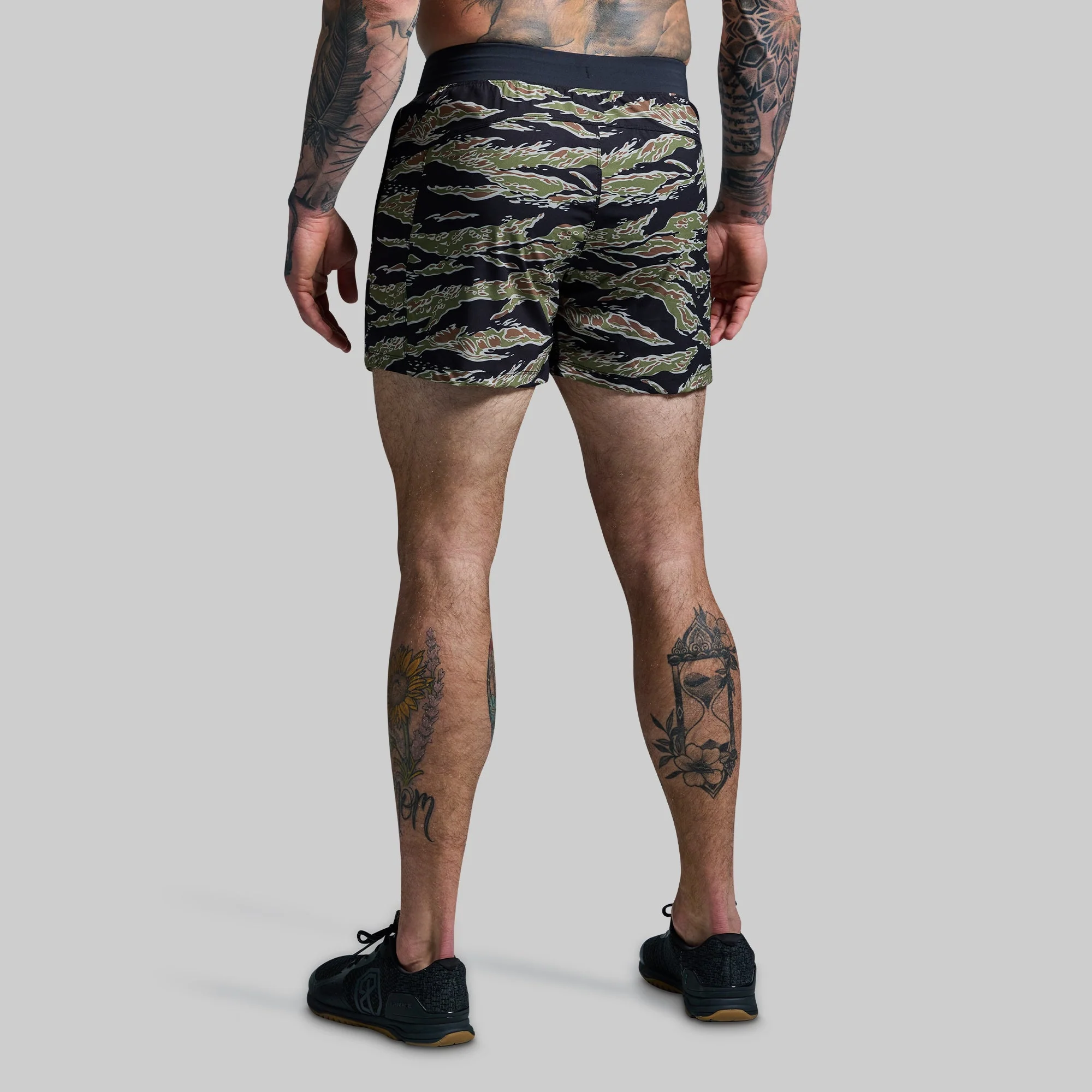 Versatile Short w/ Compression 5" (Jungle Tiger) - Image 4