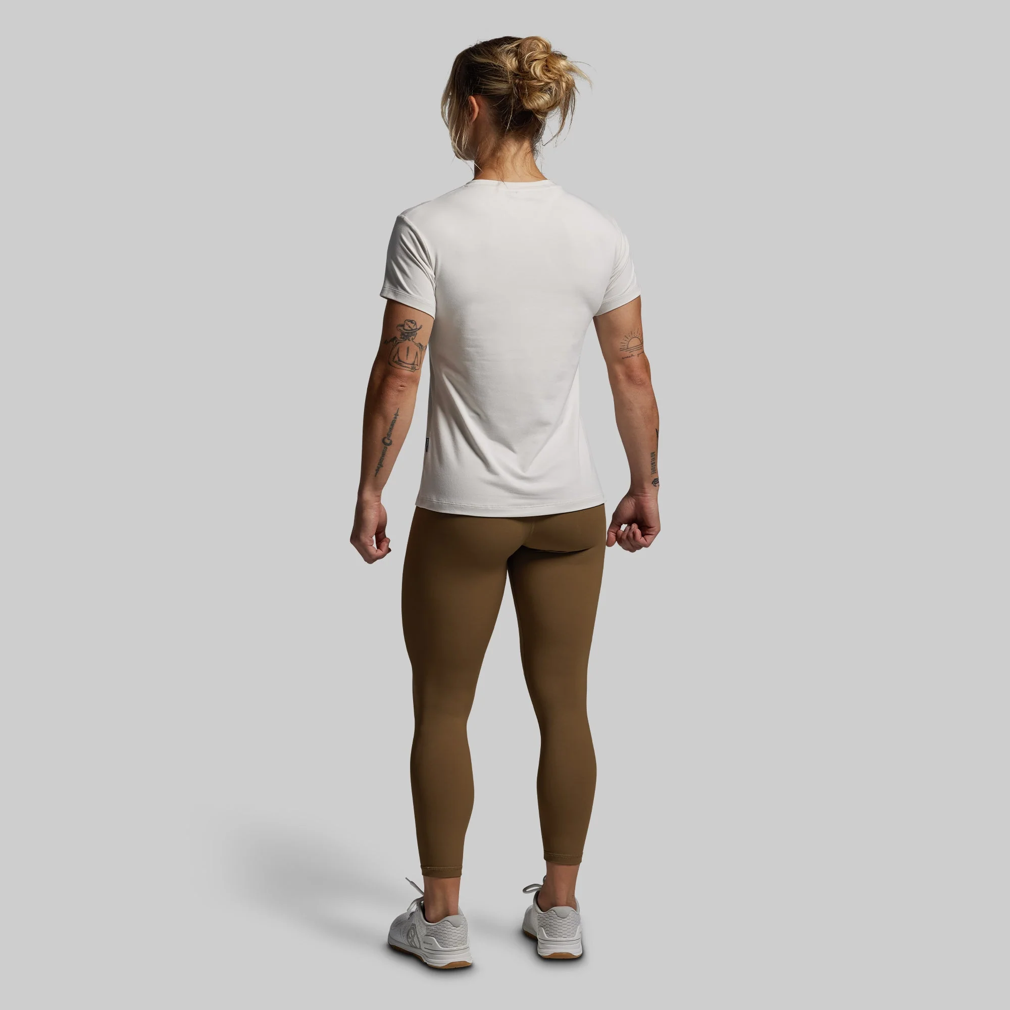 Women's Premium Basic Crew (Sand) - Image 5