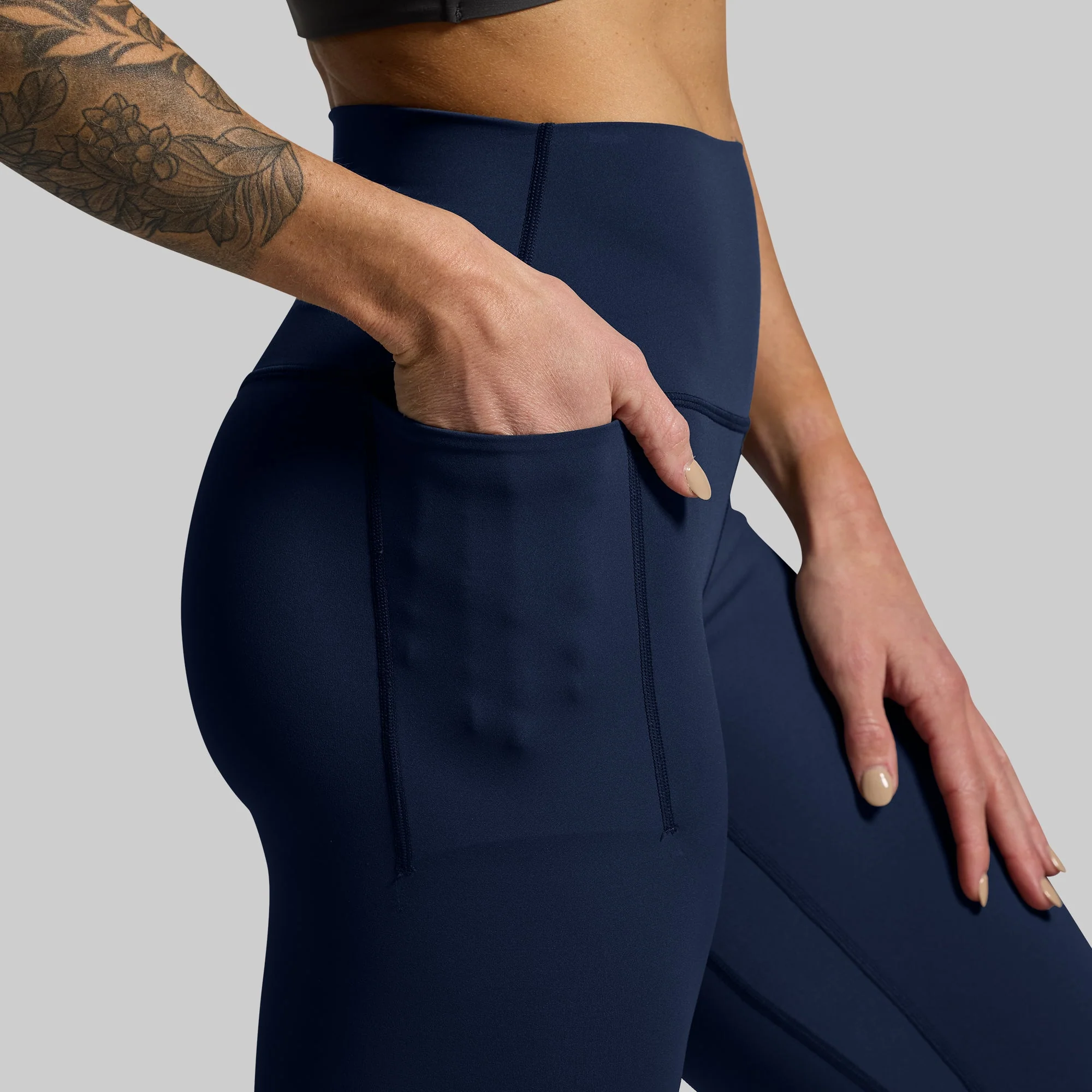 Your Go To 7/8 Legging w/ Pockets 2.0 (BP Navy) - Image 4